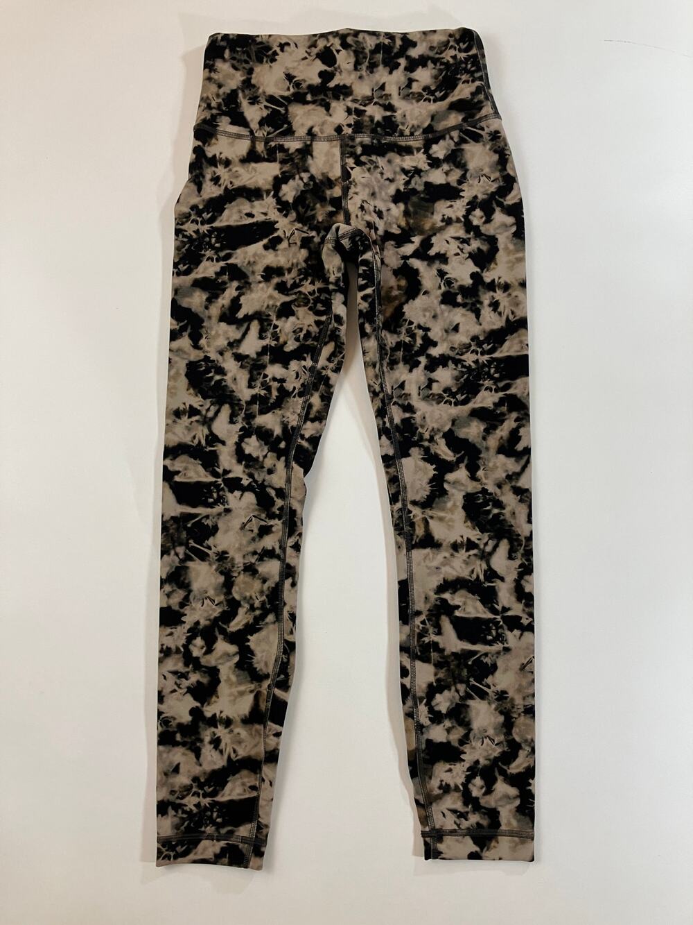 Lululemon Wunder Train High Rise Tight 25 Women 6 Ombre Black Multi Leggings
